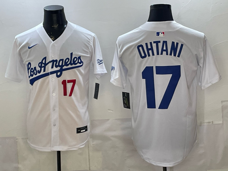 Men Los Angeles Dodgers #17 Ohtani white Game 2026 Nike MLB Jersey 4014005